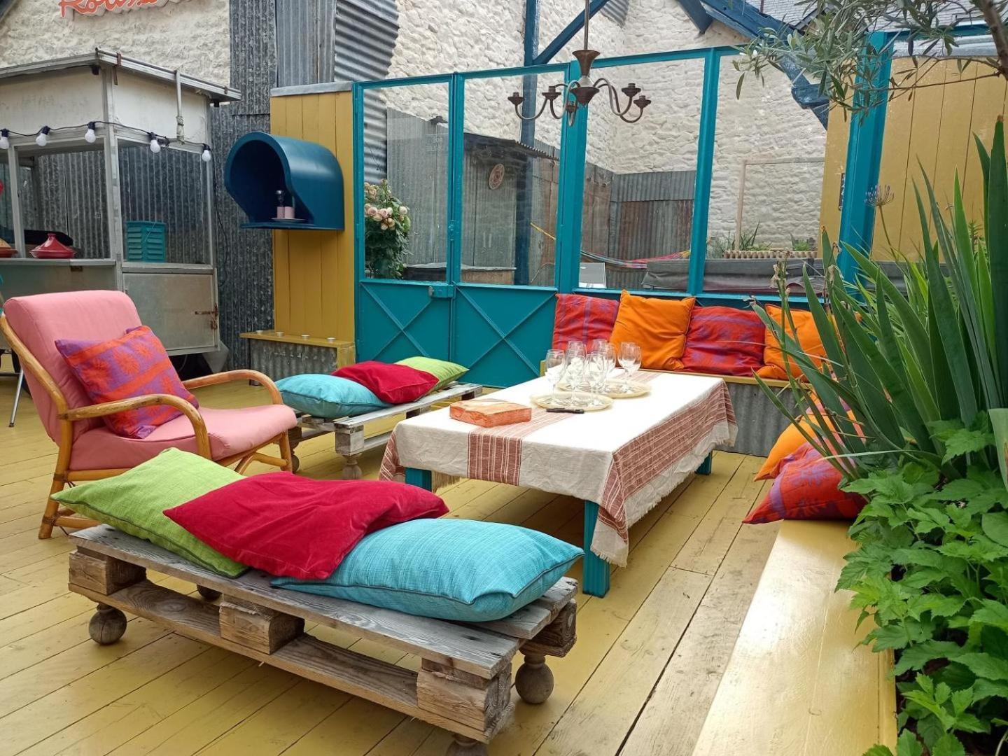 コンブール La Goutte D'Or Bed & Breakfast エクステリア 写真
